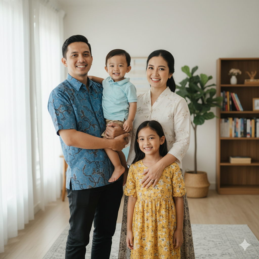 Keluarga Indonesia Bahagia Menggunakan KiddyGuard